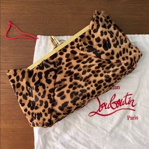❌SOLD❌Christian Louboutin Pony Hair Clut…